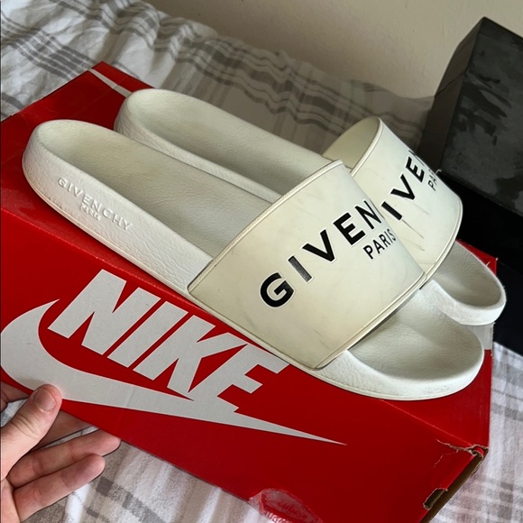 Givenchy White Logo Slides main image 5